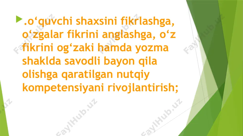 ona tili fanini o‘qitishning maqsad va vazifalari - Page 4