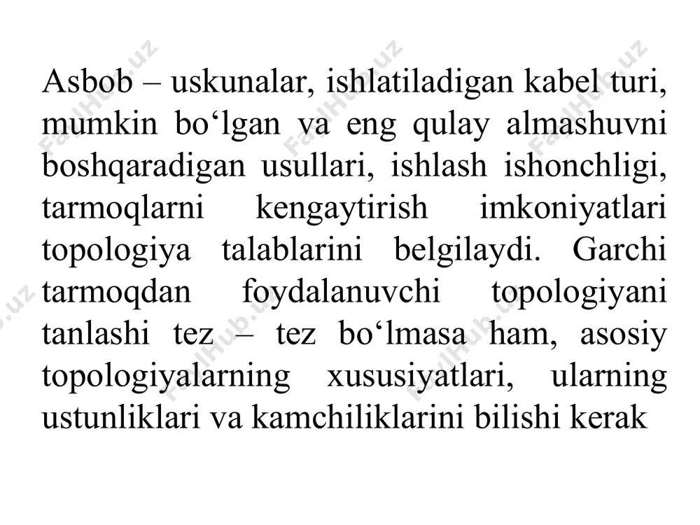 hunki uning ishdan chiqishi tezda barcha almashuvni falaj qilib qo‘yadi. эътиборингиз учун рахмат!