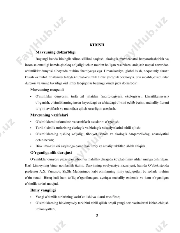 orod dastlab okeanlardagi temir bilan birikib, temir oksidi (zang) hosil qilgan. bu temir to‘yingach, kislorod atmosfera tarkibiga kira boshlagan. kislorodning atmosfera tarkibida to‘planishi taxminan 2,4 milliard yil avval boshlangan bo‘lib, bu jarayon "buyuk kislorod inqilobi" (great oxygenation event) deb nomlanadi. bu inqilob natijasida yer atmosferasining kimyoviy tarkibi tubdan o‘zgardi. kislorod zaharli bo‘lgan ba’zi anaerob (kislorodsiz yashovchi) organizmlar yo‘q bo‘lib ketdi, boshqalari esa moslashishga majbur bo‘ldi. shu bilan birga, kislorodning mavjudligi murakkab eukariot hujayralar (yadroga egaorganizmlar) uchun hayotiy muhit yaratdi. kislorodli muhitda energiya ishlab chiqarish (aerob nafas olish) jarayoni yanada samaraliroq bo‘lib, ko‘p hujayrali organizmlarning rivojlanishiga yo‘l ochdi. fotosintez jarayonining paydo bo‘lishi nafaqat o‘simliklarning, balki butun hayotning evolyutsiyasiga ta’sir ko‘rsatdi: hozirgi vaqtda ham barcha yashil o‘simliklar, suvo‘tlar va ayrim bakteriyalar fotosintez yordamida o‘z oziqasini ishlab chiqaradi. ular kislorod ishlab chiqaruvchi asosiy tirik organizmlar hisoblanadi, shuning uchun ular yer biosferasining asosiy ishlab chiqaruvchilari (produtsentlari)dir. o‘simliklar dunyosining paydo bo‘lishi tsianobakteriyalar tomonidan boshlangan fotosintez …