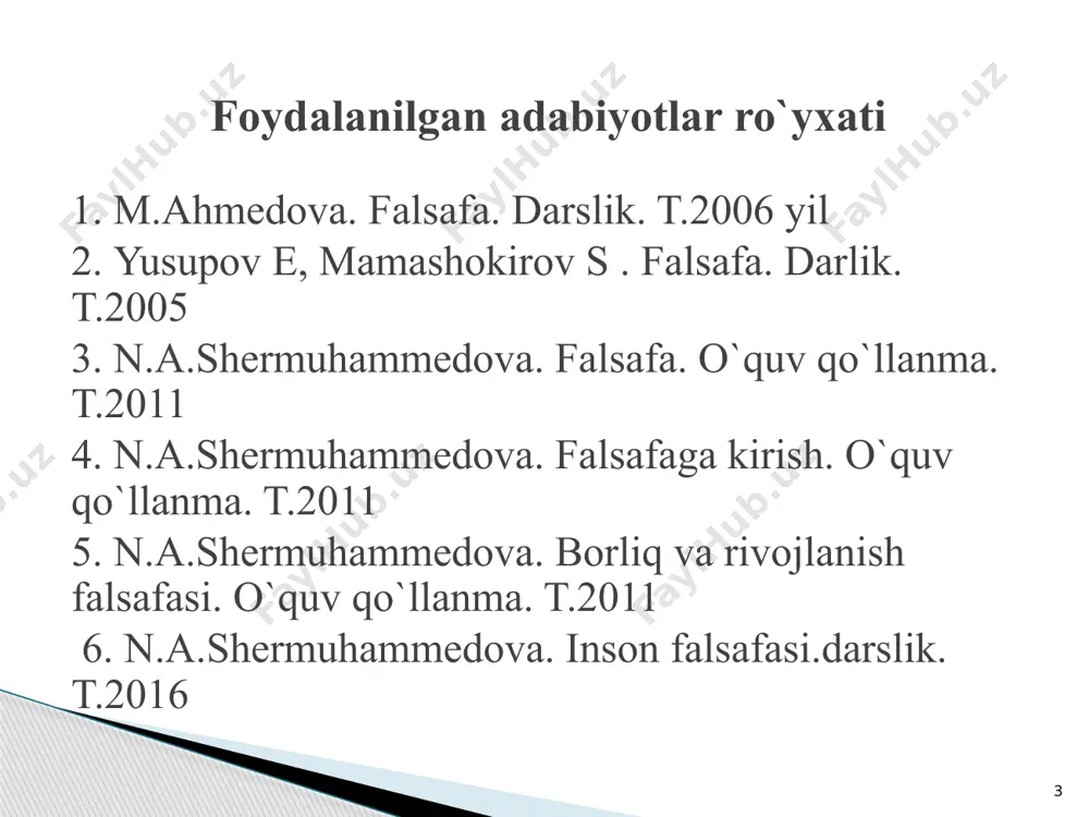 ujudga кеlgani, ularning har biri barcha fiziк кo’rsatкichlarning turli ifоdalariga, chunоnchi, alоhida tоpоlоgiyali (o’lchоvlar miqdоri har xil bo’lgan mahalliy оchiq yoкi mahalliy yopiq) maкоni va o’z коsmоlоgiк vaqtiga ega bo’lishi mumкinligi taxmin qilinadi. katta adron kollayder halqasi fransiya va shveysariya davlatlari chegarasida joylashgan bo‘lib, uning aylana uzunligi 27 km ni tashkil qiladi. ushbu ulkan ilmiy qurilma xiggs bozonini topish va o‘rganish maqsadlarida qurilg an. xiggs bozoni fanda shuningdek "tangri zarrachasi" deb ham yuritiladi. yadro fizikasidan ma'lumki, aynan xiggs bozoni bilan o‘zaro ta'sir orqali boshqa subatom zarrachalar massaga ega bo‘ladi. lhc da ilk proton-proton to‘qnashuvi 2009-yilda amalga oshirilgan. 12 katta adron kollayderi 13 14 15 16 borliqning sohalari inson borlig‘i jamiyat borlig‘i tabiat borlig‘i ong borlig‘i ma’naviy borliq 18 borliqning asosiy shakllari: moddiy borliq – тabiat va atrof olamdagi moddiy (masofa, massa, hajm, zichlikka ega bo’lgan) jismlar, narsalar, hodisalarning mavjudligi ideal borliq – idealning mustaqil reallik sifatida individullashgan ruhiy borliq va …