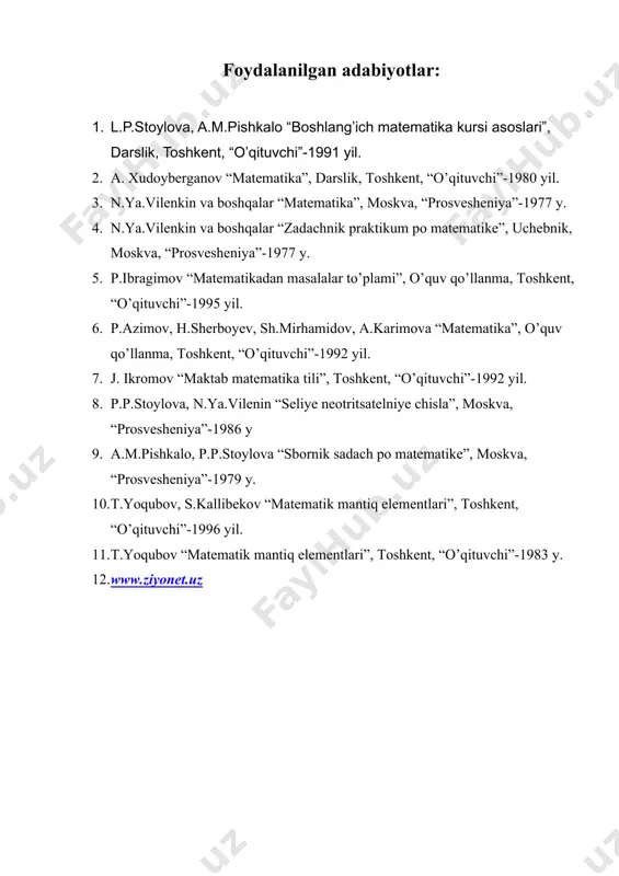 o’nli sоnаq sistеmаsidа sоnlаrning bo’linish аlоmаtlаri - Page 5