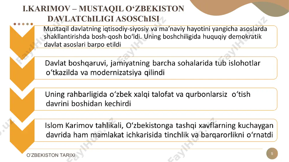 oliy kengash faoliyat olib boradi 1993-yil28-dekabida bo’lib o’tgan respublika oliy kengashining xiv-sessiyasida „o’zbekiston respublikasi oliy majlisiga saylovlar to’g’risida“ qonun qabul qilingan. 1994-yil 22-sentabrda bo’lib o’tgan xvi sessiyada „o’zbekiston respublikasi oliy majlisi to’g’risida" qonunlar qabul qilindi. 1995 yil oliy kengash oliy majlisga aylantirildi va u 250 deputatni o’z ichiga oladi birinchi chaqiriq o’zbekiston respublikasi oliy majlisi 1995—1999-yillarda 15 ta sessiya o’tkazdi. sessiyalarda 10 ta kodeks, 2ta milliy dastur, 145 qonun, 452 qaror qabul qilindi. amaldagi qonunlarga jami 216 ta qo’shimcha va o’zgarishlar kiri-tildi. shuningdek, oliy majlis 70 ta xalqaro shartnomani ratifikatsiya qildi (tasdiqladi), xalqaro konvensiyalarga qo’shilish to’g’risida 58 ta qaror qabul qildi. o’zbekiston tarixi ikki palatali parlament * * 2002-yil 27-yanvarda 2 palatali parlament tashkil etish masalasida o’zbekistonda referendum bo‘lib o’tadi * 2002-yil 4—5-aprel kunlari bo’iib o’tgan ikkinchi chaqiriq o’zbekiston respublikasi oliy majlisining sakkizinchi sessiyasida „referendum yakunlari hamda davlat hokimiyati tashkil etilishining asosiy prinsiplari to’g’risida" konstitutsiyaviy qonun va „2002-yil 27-yanvarda o’tkazilgan …