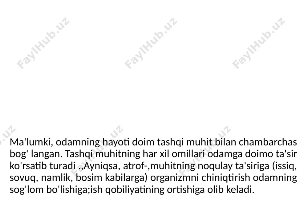 organizmni chiniqtirish - Page 5