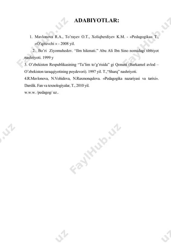 referat va kurs ishlarini yozish - Page 5