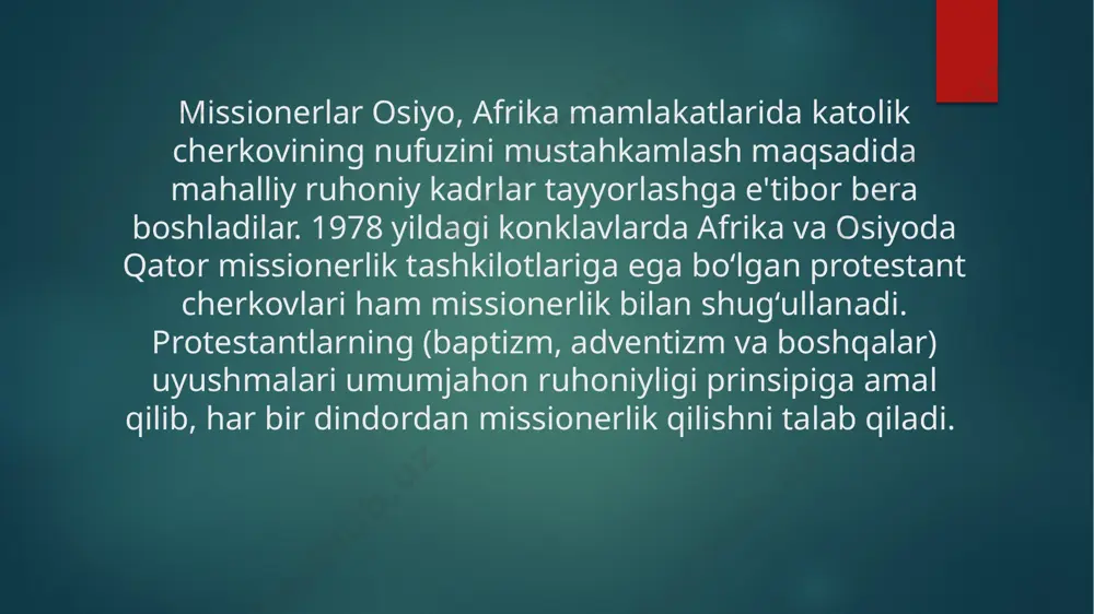 bugun dunyoning ba’zi bir mamlakatlarida turli toifa va aqidaparastlar o‘z g‘arazli g‘oyalarini amalga oshirish uchun islom dini niqobi ostida amal qilib, o‘qlari nishonga yetmoq uchun hadisi sharif va qur’oni karim oyatlarini o‘z manfaatlari yo‘lida tafsir qilmoqdalar. avvalan bilmoq kerakki, qur’oni karimni tafsir qilib unga ma’no berishga faqat mujtahid (tafsir, hadis, fiqh va usul ilmlarni bilgan kishi) haqlidirki, bu ish vaqtida o‘z ifodasin topgan. zero, hadisda kelganki: “qur’onni kim o‘z fikri bilan tafsir qilsa, joyini jahannamdan tayyorlab qo‘ysin”. ma'rifiy islomni targib qilish - yoshlarni diniy mutaassiblik, aqidaparastlik va teroristik g'oyalardan muxofaza qilishning oqilona yo'li ko'p asrlik milliy va diniy qadriyatlarimizni asrab avaylash dunyo ilm-fani va madaniyati rivojiga ulkan hissa qo'shgan ajdodlarimizning bebaxo merosini o‘rganish, uning asosida yoshlar mukammal inson etib tarbiyalash jamiyatda barqaror ijtimoiy-ma'naviy muxitni ta'minlashning muhim shartlaridan biri hisoblanadi •bir muborak hadisning ma’nosida bunday deyilgan: “kim erta uyqudan turib oilasiga tinchlik va ahli oilasini sihat va salomat topsa hamda farzandlari …