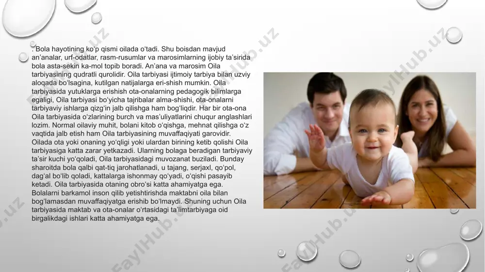 ungi kunda g'arb o'smirlari orasida boshqa mamlakatlar yoshlariga qaraganda uyushgan jinoyatchilik va zo'ravonlikka berilish holati yuqori. bunga sabab bolalarga keragidan ortiq erkinlik berilgani ekan. ularni hozirdan aysh-ishratga berilib, turli axloqsiz hatti-harakatlarga ruju qo'yishdan hech kim qaytarmasligini aytib berishmoqda. inson hayoti davomida biror shaxsni o'ziga o'rnak deb biladi, bundan inson u kabi hayot kechirishni, u erishgan yutuqlar kabi muvaffaqiyatlarga erishishni, yuksak cho'qqilarga chiqishni ko'zlaydi. bugun jamiyatning yosh a'zolari o'z hayotlari uchun boshqa madaniyat vakillarining fikrlash va hayot tarzini o'rnak qilib olishlari ko'p muammolarni keltirib chiqarmoqda. xxi asrda turli hayot tarzlari va g'oyalar raqobatga kirishdi. bunda muvaffaqiyatga erishish uchun har bir davlat o'zligini saqlagan holda diniy va milliy qadriyatlarini boshqalarga anglatishni asos qilgan mafkuraga ega bo'lishi lozim. aks holda, o'zlikni yo'qotish, bebaho qadriyatlardan voz kechish kishini taraqqiyotdan ajratib, uni tobe, mustaqil fikri yo'q manqurtga aylantirib qo'yadi. hozirgi kunda g'arazli maqsadlarni amalga oshirish uchun zimdan olib borilayotgan fitnalar ba'zi millatlarning o'zligini yo'qotishga qaratilganini …