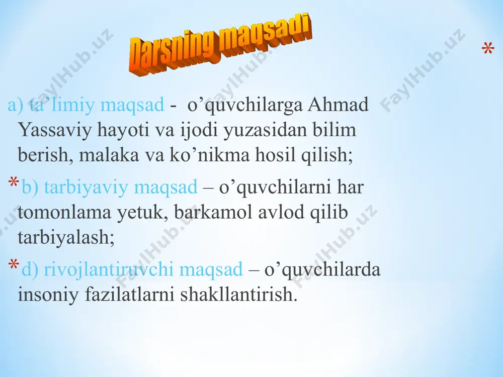 ahmad yassaviyning hayoti va ijodi - Page 2
