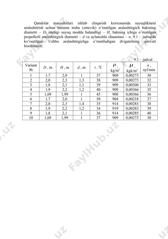 0 5 , 1 yur dv n n × = r m m r × × × × = g d n 60 re 2 05 , 0 re 845 , 0 × = i e 5 3 60 d n g n i ish × ú û ù ê ë é × × = r e