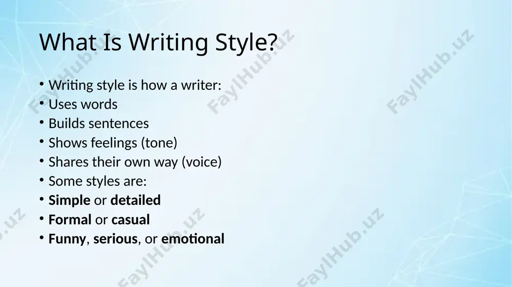 an author’s writing style and techniques - Page 3
