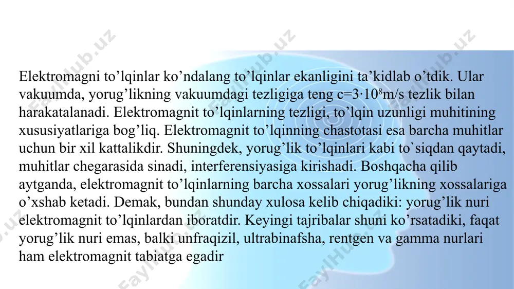 elektromagnit to'lqinlar - Page 5