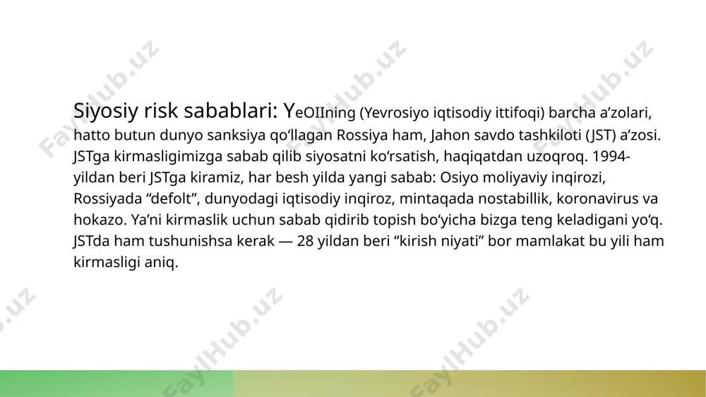 siyosiy risklar va ularni boshqarish - Page 5