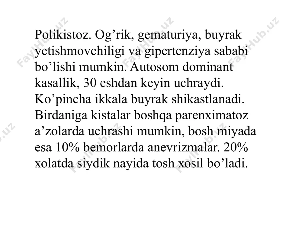 buyrak kistalari - Page 2