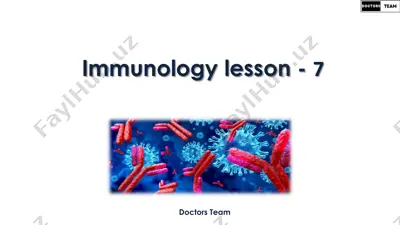 immunologiya darsi - 7 — PDF