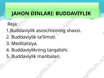 buddaviylik — PPTX