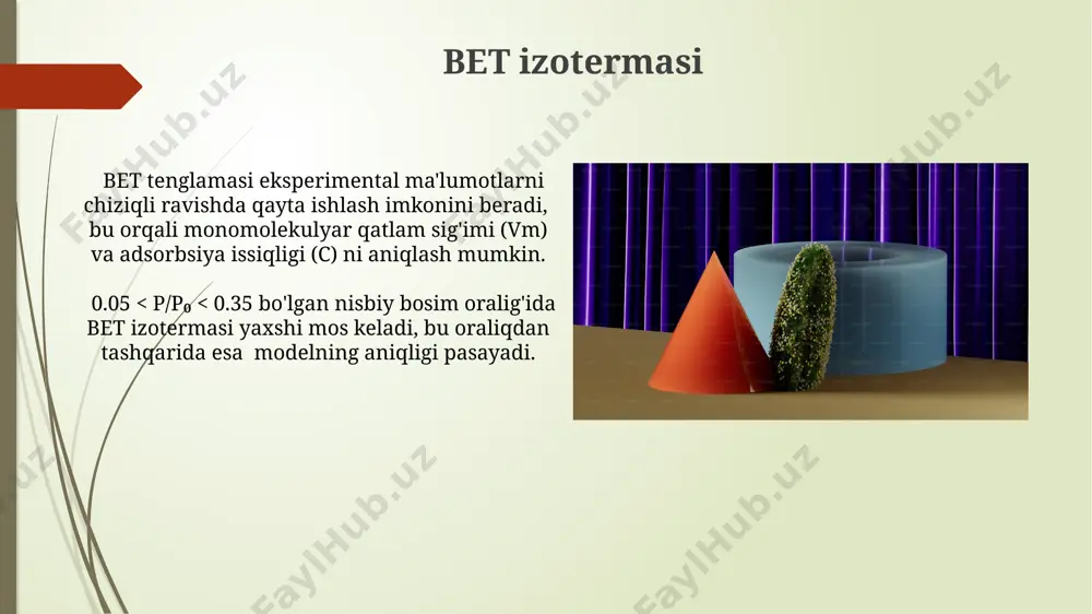 suyuqliklarning qattiq modda sirtiga adsorbilanish izotermasi - Page 3