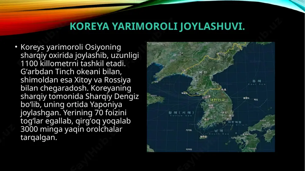 koreya yarimoroli topografiyasi - Page 3