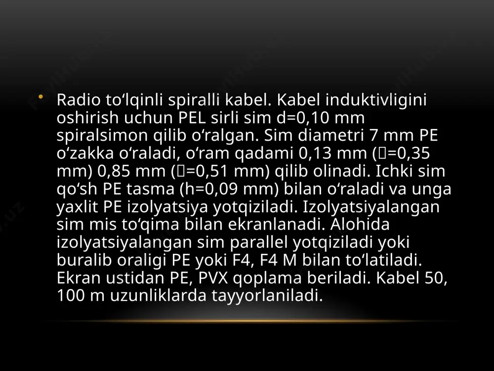 radio to‘lqinli spiralli kabel - Page 4
