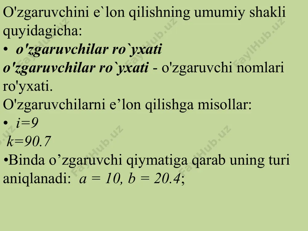 python dasturlash tilida chiziqli algoritmlar - Page 3
