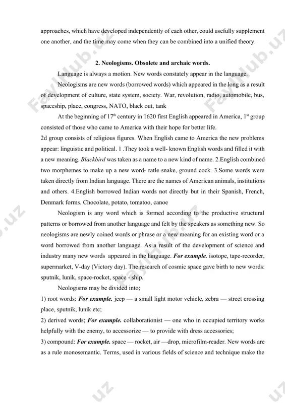 nction is made between тесс-свёкор,тёща-свёкровка. it may be noted in passing that the theory of lexical fields has certain affinities with the sapir-whorf hypothesis. trier and his followers would readily agree with whorf that each language contains a 'hidden metaphysics' and that 'we dissect nature along lines laid down by our native languages'. there are, however, two important differences between the two schools: (1) lexical fields have so far been explored mainly in the best-known european languages, whereas whorf deliberately turned away from 'standard average european' and concentrated on totally different linguistic systems, notably the american indian ones; (2) the theory of lexical fields is focused on vocabulary, while whorf's most impressive successes were obtained in the grammatical sphere. it would seem, then, that the two approaches, which have developed independently of each other, could usefully supplement one another, and the time may come when they can be combined into …