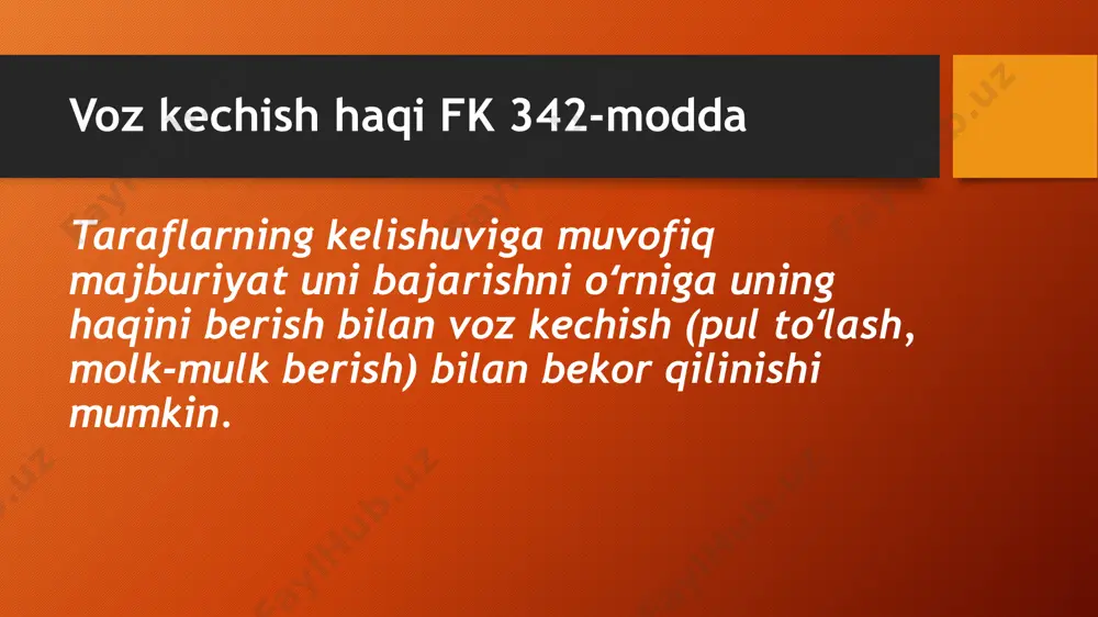 majburiyatning bekor boʻlishi - Page 4