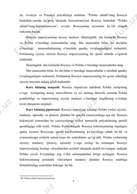 sadi. mamlakat shimoliy va sharqida yaxlit oʻrmon-zorlar (belaya veja pushchasining bir qismi va boshqalar) saqlangan. shimoliy va shim,-sharkda katta maydonlar vereyekzor va torfli yerlar bilan band. tekisliklarda aksari chimli-podzolli tuproqlar, sharq va shimoli-sharqda botqoqli tuproqlar, togʻ oldi va togʻ etaklarida qoʻngʻir oʻrmon va qora tuproklar, togʻlarda esa, togʻ qoʻngʻir, daryo vodiylarida allyuvial tuproqlar tarqalgan. oʻrmonlarda boʻri, silovsin, tulki, boʻrsiq, ayiq; tuyoqlilardan toʻngʻiz, los, bugʻu yashaydi. kushlardan karqur, kaklik, togʻlarda burgut uchraydi[footnoteref:2]. dengiz, koʻl va daryolarda baliq koʻp. polshada tatra, penin va boshqa milliy bogʻlar bor. [2: oʻrmonlarda boʻri, silovsin, tulki, boʻrsiq, ayiq; tuyoqlilardan toʻngʻiz, los, bugʻu yashaydi. kushlardan karqur, kaklik, togʻlarda burgut uchraydi] polsha hududida paleolit davridayoq odamlar yashagan. miloddan avvalgi 1-ming yillik va milodiy 1-ming yillikning 1yarmida polsha hududida slavyan kabilalarining shakllanish jarayoni sodir boʻldi. vii–ixasrlarda qabila knyazliklari vujudga keldi. x-asrda odra, visla va bug daryolari oraligʻida yashovchi polyan (polsha, polyaklar nomi shundan kelib chiqqan), mazovshan, vislyan, pomoryan qabilalarining …