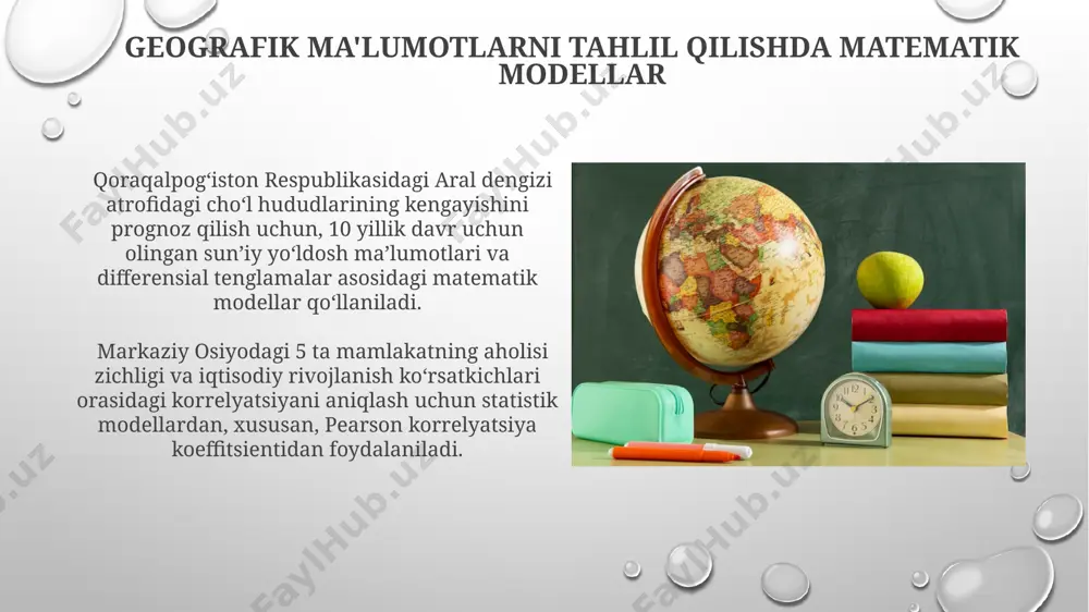 geografiyada matematikaning qo'llanilishi - Page 5
