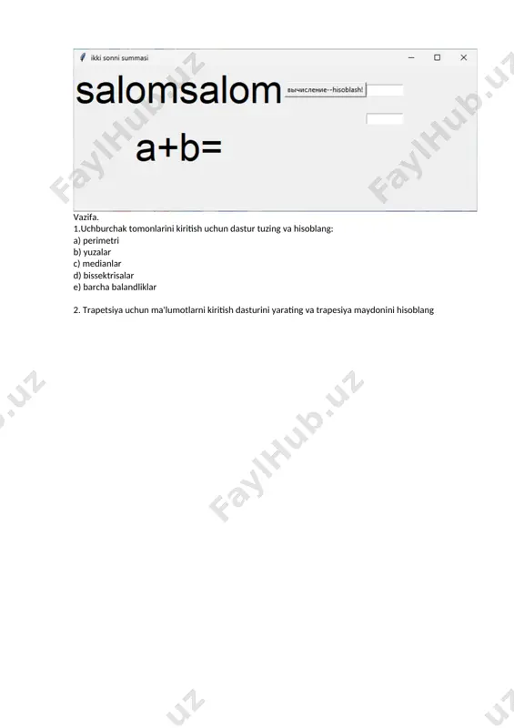 python dasturlari bo‘yicha amaliy kodlar to‘plami - Page 3