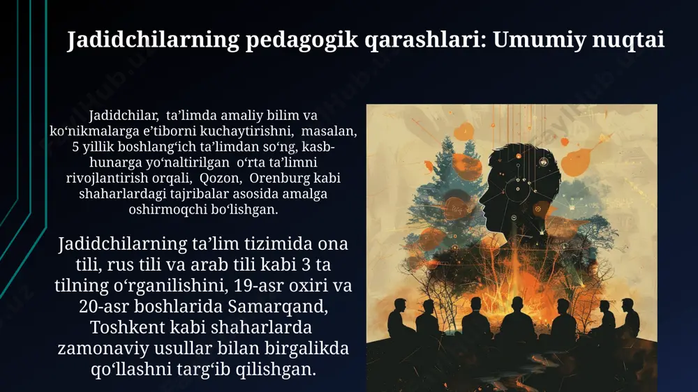 jadid ma'rifatparvarlarning pedagogik qarashlari - Page 5