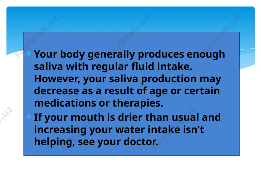 medical conditionstrusted source. these include: constipation kidney stones exercise-induced asthma urinary tract infection hypertension water also helps you absorb important vitamins, minerals, and nutrients from your food, which will increase your chances of staying healthy. 11. it helps fight off illness drinking water may activate your metabolism. a boost in metabolism has been associated with a positive impact on energy level. one study found that drinking 500 milliliters of water boosted the metabolic rate by 30 percent in both men and women. these effects appeared to last over an hour. 12. it helps boost energy proper hydration is key to staying in tip-top cognitive shape. researchtrusted source indicates that not drinking enough water can negatively impact your focus, alertness, and short-term memory. 13. it aids in cognitive function not getting enough water can also affect your mood. dehydration may result in fatigue and confusion as well as anxiety. 14. it …