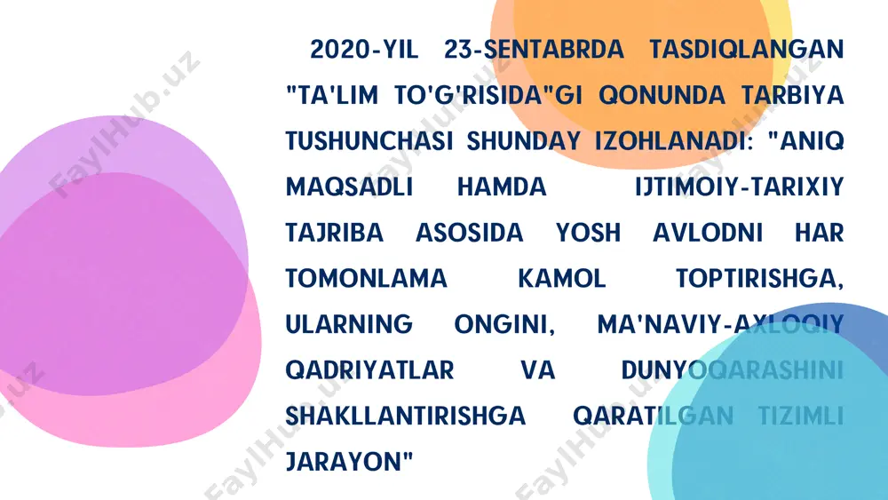tarbiyaviy ishlar metodikasi - Page 4