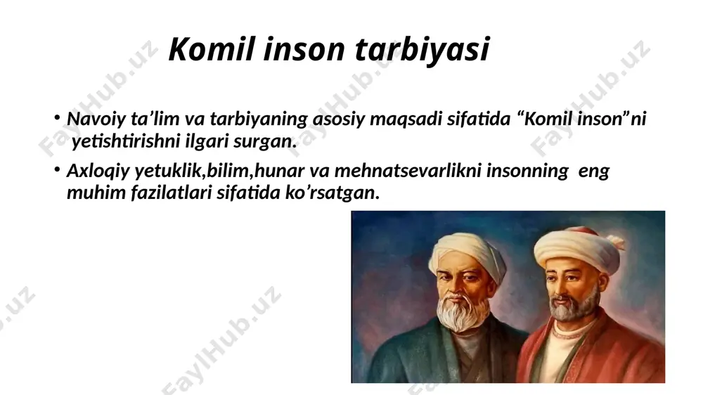 alisher navoiyning pedagogik qarashlari - Page 3