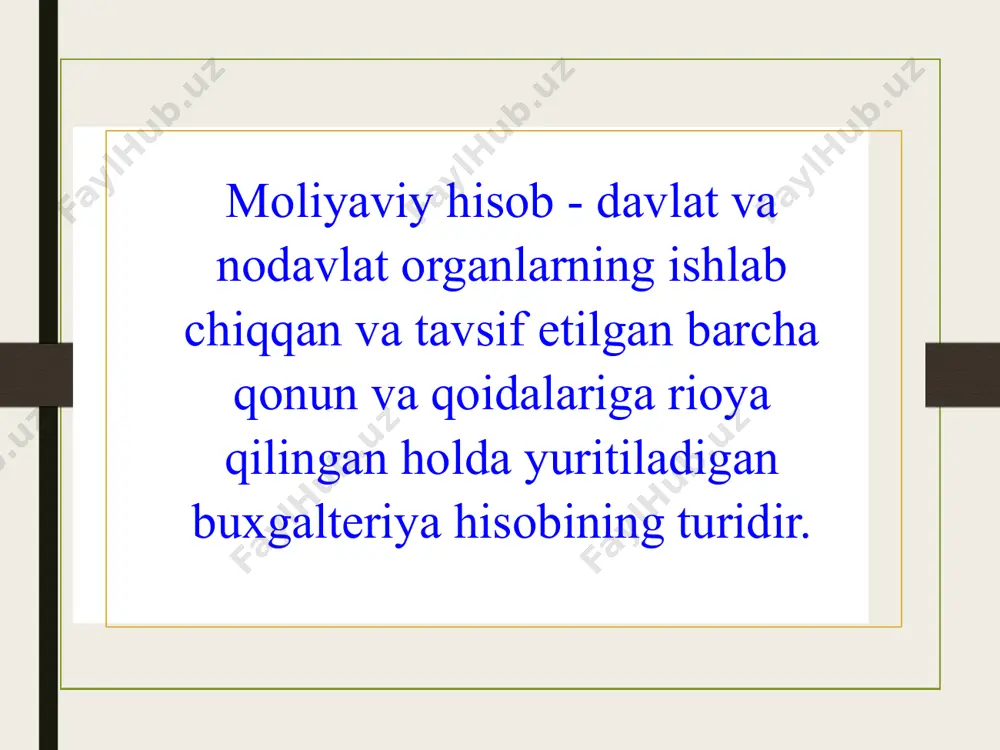 moliyaviy hisob fanining predmeti va metodi - Page 5