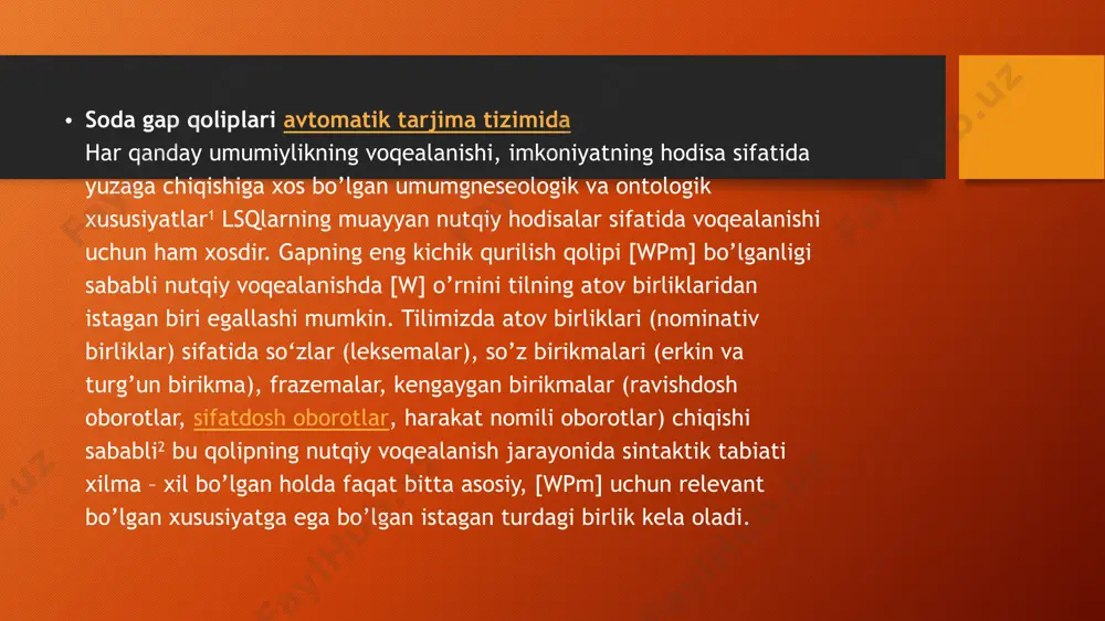 o'zbek tilida soddagi gap qoliplari - Page 5