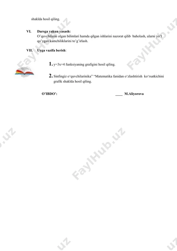 4-dars. sodda va murakkab funksiyalarning grafiklari - Page 4