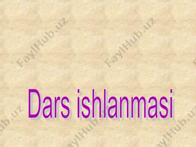 kuz fasli oltin kuz dars ishlanma — PPT