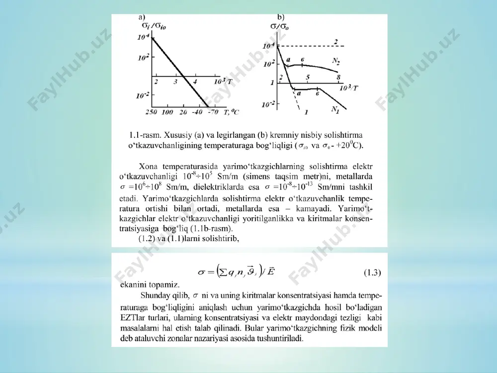 yarimoʼtkazgich asboblar ishlashining fizikaviy asoslari - Page 4