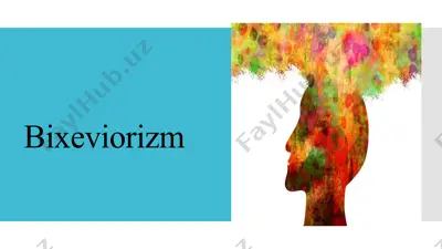bixeviorizm — PPTX