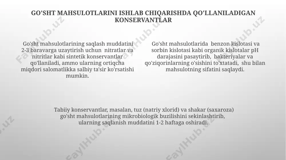 go'sht mahsulotlarini ishlab chiqarishda - Page 4