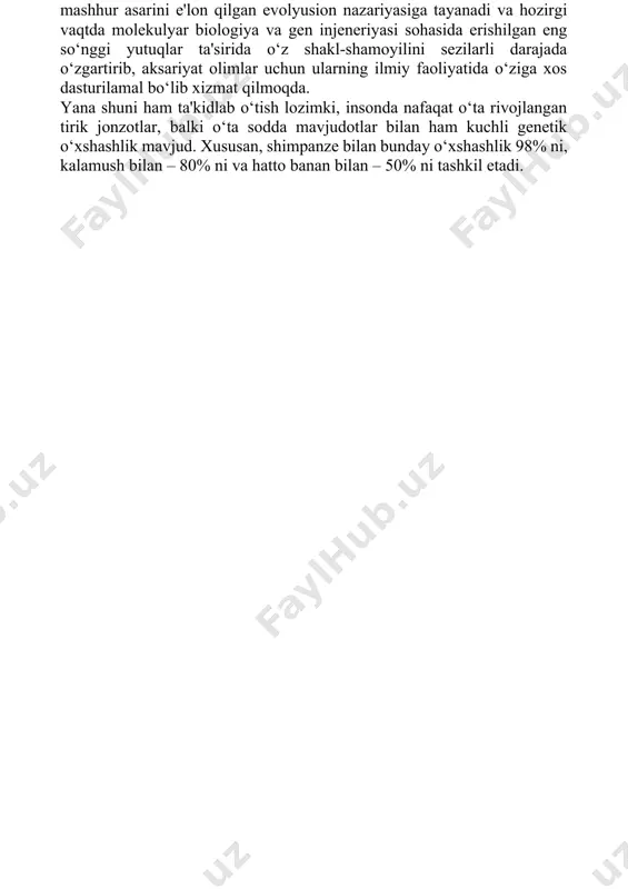 hhur fransuz faylasufi – r.dekart (1596-1650) asarlarida inson mohiyati masalasiga nisbatan butunlay o‘zgacha yondashuvga duch kelamiz. u «inson fikrlovchi narsadir», deb hisoblaydi. «inson, u uzoq vaqt o‘ylaganidek, dunyoning statik markazi emas, balki evolyusiyaning o‘ziga va cho‘qqisi bo‘lib, bu ancha go‘zalroqdir»78, deb qayd etadi atoqli fransuz faylasufi va teologi p.t. de sharden (1881-1955). 78 teyyar de sharden p. fenomen cheloveka. -m.: 1987.-s.40 unga zid o‘laroq, a.shopengauer (1788-1860) inson nuqsonli mavjudot ekanligini ta'kidlaydi, uni «tabiat xalturasi» deb ataydi. fransuz yozuvchisi va faylasufi j.p.sartr (1905-1980) bu fikrni butunlay rad etadi. uning fikricha, inson kelajakka qarab intiladi va shu tariqa o‘zini o‘zi yaratadi. u «inson – odamzot kelajagidir», deb ta'kidlaydi. shunday qilib, falsafaning ikki yarim ming yillik tarixi mobaynida insonga juda ko‘p ta'riflar va tavsiflar berildi, u ko‘p sonli sinonimlar orttirdiki, falsafiy tahlilning boshqa biron-bir ob'ektida bunday holga duch kelish mushkul. zero, falsafa tarixida inson: «aqlli mavjudot»; «siyosiy hayvon»; «tabiat gultoji»; «hayotning boshi berk …