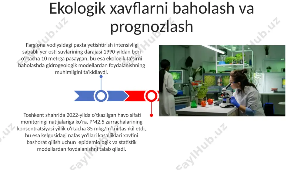 tlarni tahlil qilish orqali aniq natijalarga erishish mumkin. baliq ovlash kvotalarini belgilashda, 2023-yil ma’lumotlariga koʻra, orol dengizi havzasida 5000 tonnadan oshmasligi, baliq populatsiyasining barqarorligini ta’minlash uchun muhimdir. tabiiy resurslardan foydalanishda 30% gacha samaradorlikni oshirish uchun, masalan, qoraqalpogʻiston respublikasidagi suv resurslarini boshqarishda, zamonaviy irrigatsiya texnologiyalaridan foydalanish va suv iste’molini optimallashtirish kerak. tabiiy resurslarni boshqarish printsiplari e'tiboringiz uchun rahmat @taqdimot_robot image4.jpg image5.jpg image6.jpg image7.jpg image8.jpg image9.jpg image10.jpg image11.jpg image12.jpg image1.jpeg image2.jpeg