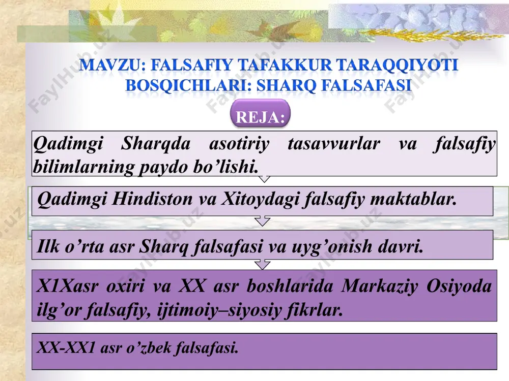 tidan g’alaba qozonib, o’z erini asirlikdan ozod qilgan; malika to’maris – u bilan bo’lgan jangda kir qo’shinlari mag’lub bo’lib, uning o’zi halok bo’lgan; doro qo’shinlarini hiyla bilan sahroga olib borgan cho’pon shiroq o’ldiriladi, ammo o’z hayoti evaziga uning xalqi o’z ozodligini saqlab qoladi. «avesto» kitobiga binoan, koinot - yer, okean, osmon, nurli doira va jannatdan iborat. yer dumaloq bo’lib, atrofi okean bilan o’ralgan va obu-havo, yil fasllari bilan bog’liq bo’lgan yetti qismdan iboratki, bu bobilliklarning yetti shamollar haqidagi qadimgi tasavvurlaridan iqtibos qilingan. osmon to’rt doiradan tashkil topgan: yulduzlar doirasi, oy doirasi, quyosh doirasi va jannat doirasi yoki nur makoni. yulduzlar, oy va quyosh xudo axura mazdaning badani sifatida tasvirlanadi. ular hurmatga sazovor edilar. avesto bo’yicha birinchi odam yimadir barcha odamlar undan kelib chiqqan. bu davr oltin asr sifatida tasvirlanadi. ikkinchi davr bo’lgan-yaxshilik bilan yomonlik o’rtasidagi kurash davri boshlanadi.uchinchi davr, ya’ni insoniyat kelajagi avestoda qadimgi davr kishilarining baxt-saodat haqidagi orzulari sifatida …