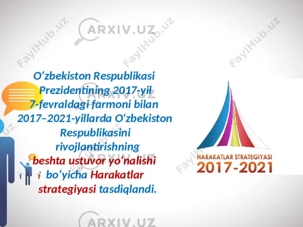 ashtirish, xotin-qizlarning ijtimoiy-siyosiy faolligini oshirish keksa avlod vakillari hamda «mehribonlik» uylari, maxsus maktab-internatlar tarbiya-lanuvchilari, «sahovat» uylarida yashovchi yakka yolg'iz qariyalar va ijtimoiy himoyaga muhtoj oilalar farzandlari uchun yurtimizdagi tarixiy obidalar, ziyoratgohlar va muqaddas qadamjolarga bepul sayohatlar uyushtirish. ayollar hamda qizlarning salomatligini mustahkamlash, ular orasida jismoniy tarbiya va sportni ommalashtirish maqsadida: qoraqalpog'iston respublikasi, viloyatlar va toshkent shahrida «sog'lom ona — sog'lom bola» shiori ostida an'anaviy mintaqaviy «ayollar sport festivali»; «sog'lom avlod uchun» kubogi uchun suzish, sinxron suzish, suvga sakrash, gimnastika, badiiy gimnastika, sport raqsi va gimnastrada kabi sport musobaqalari hamda boshqa tadbirlarni o'tkazish . «kamolot» yoih, xalq ta'limi vazirligi, madaniyat va sport ishlari vazirligi, turizmni rivojlantirish davlat qo'mi-tasi, «mahalla» jamg'armasi, «nuroniy» jamg'armasi», «o'zbekiston temir yo'llari», qoraqalpog'iston respublikasi vazirlar kengashi, viloyatlar va toshkent shahar hokimliklari madaniyat va sport ishlari vazirligi, xalq ta'limi vazirligi, «sog'lom avlod uchun» fondi, bolalar sportini rivojlantirish jamg'armasi, xotin-qizlar qo'mitasi, «kamolot» yoih, toshkent shahar hokimligi 213- band 226-band ijtimoiy …