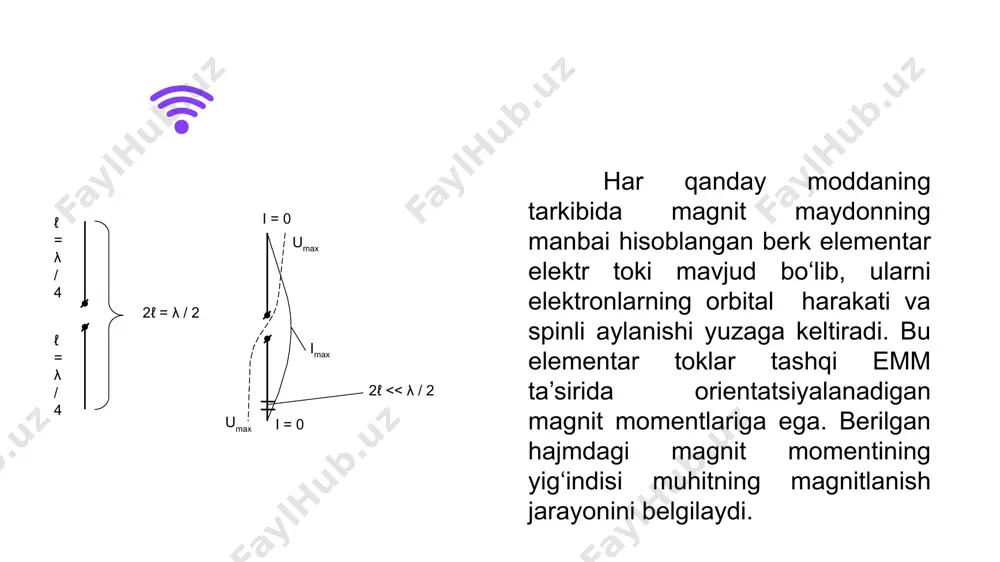 elektrodinamik parametrlar va muxitlarning turkumlanishi - Page 4