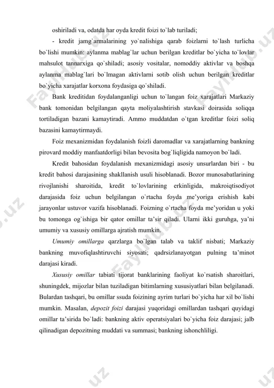 kreditning bahosi va unga ta’sir qiluvchi omillar - Page 5