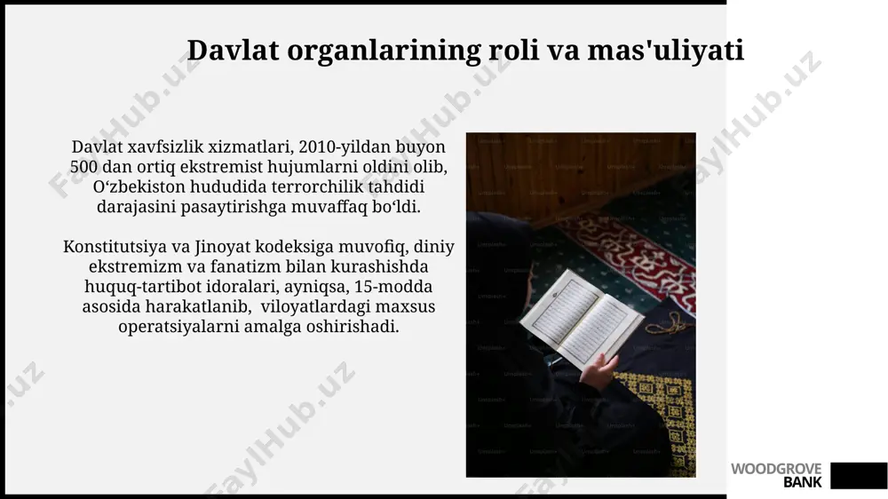 davlat xavfsizligiga tahdid solgan diniy ekstremizm va fanatizm - Page 5