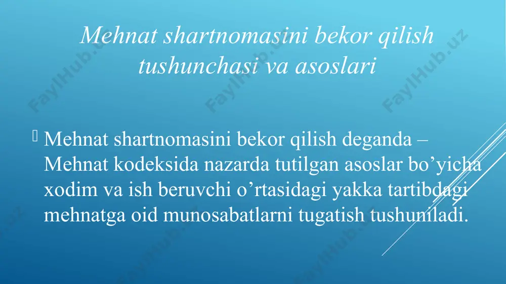mehnat shartnomasini bekor qilish - Page 3