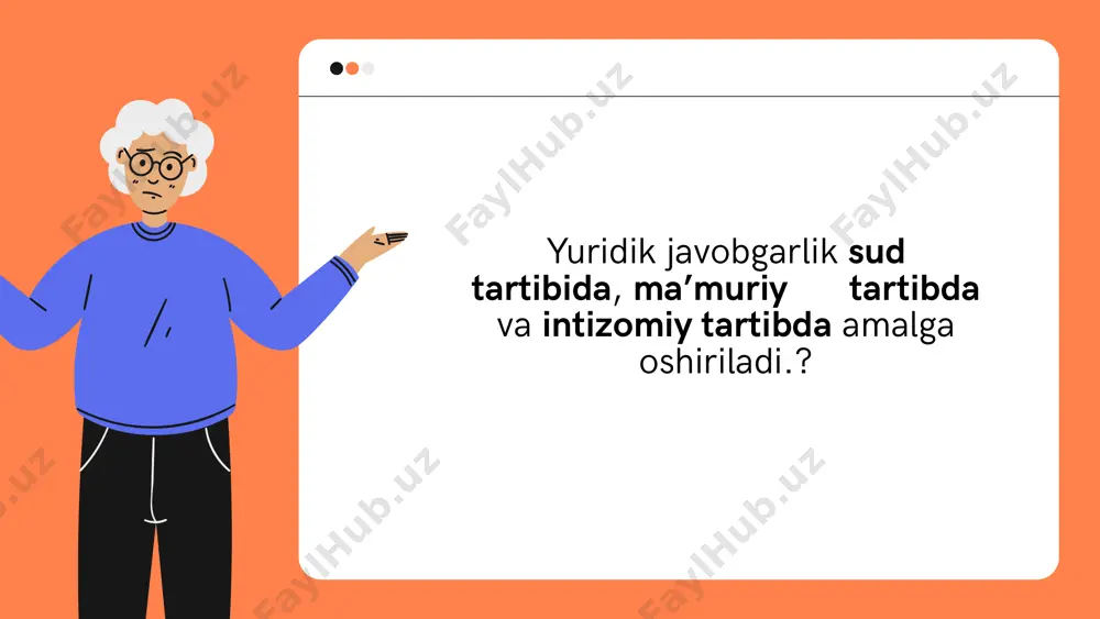 yuridik javobgarlik tushunchasi - Page 5