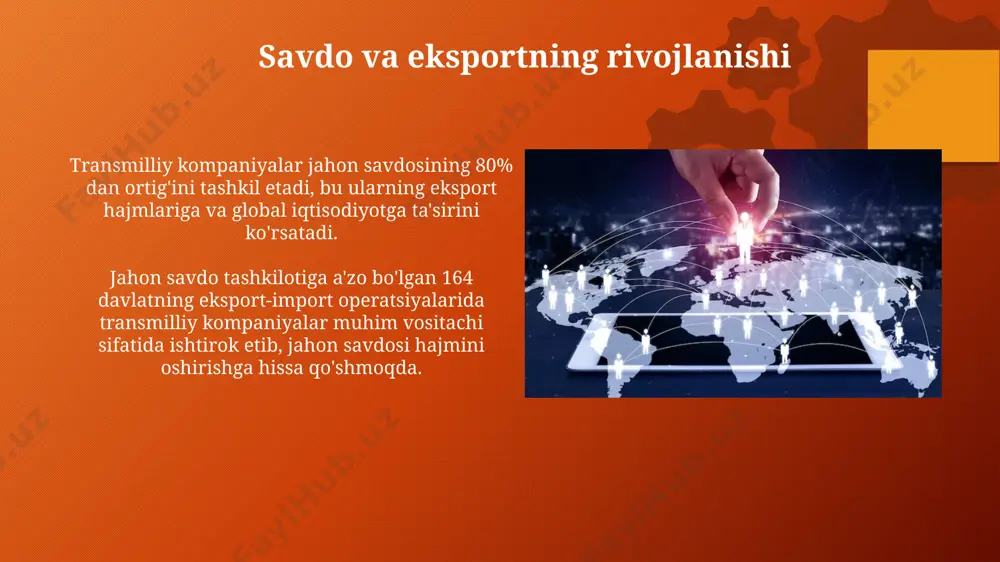 jahon xo'jaligida trans milliy kampaniyalarning tutgan ro'li - Page 4