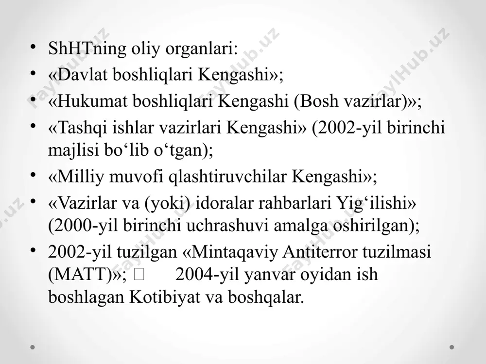 shanxay hamkorlik tashkiloti - Page 5