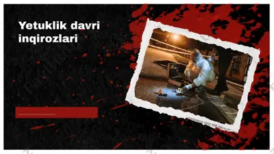 yetuklik davri inqirozlari — PPTX